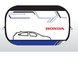 HONDA 車頭玻璃太陽擋